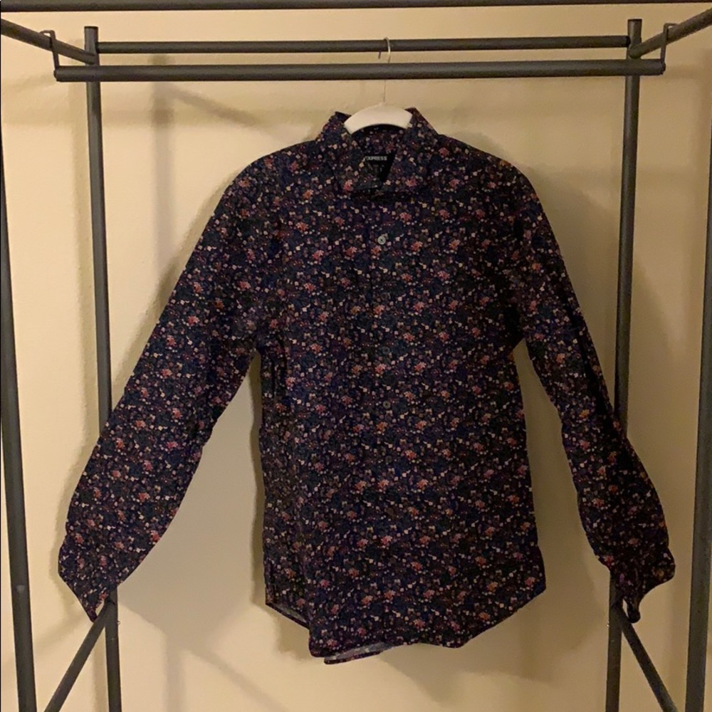 Express Pattern Dress Shirt